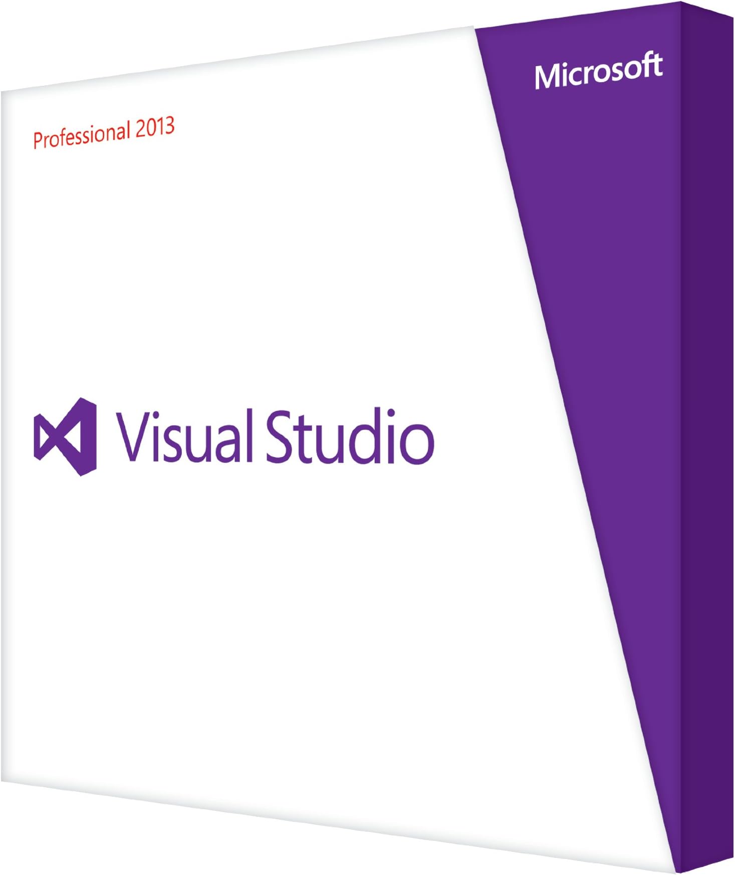 Microsoft Visual Studio Professional 2013 - Box Pack - 1 User - DVD - Win - English