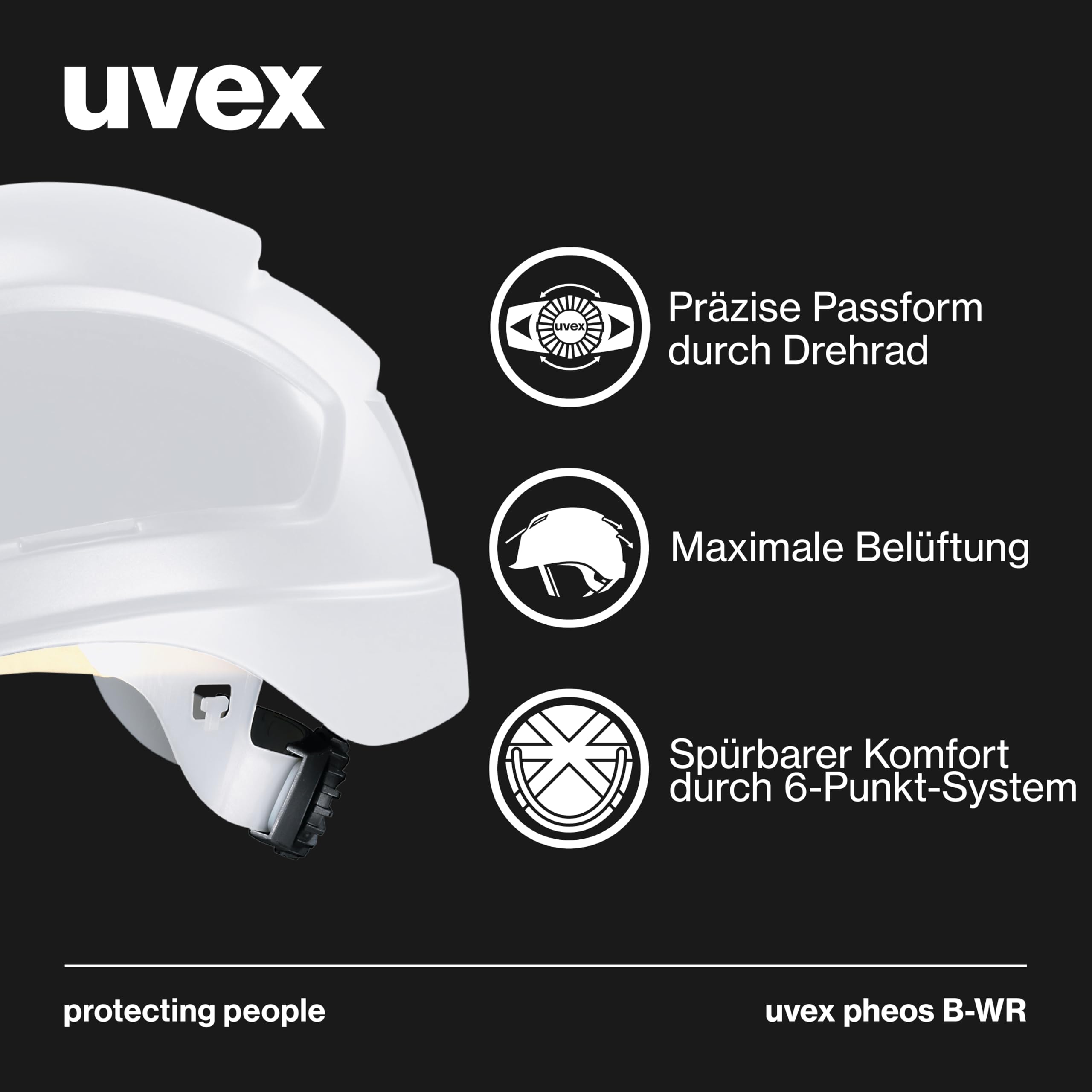 HEARMOR VOLTEK CE EN397 Zertifizierter Industrieschutzhelm mit LED HEARMOR VOLTEK CE EN397 Zertifizierter Industrieschutzhelm mit LED