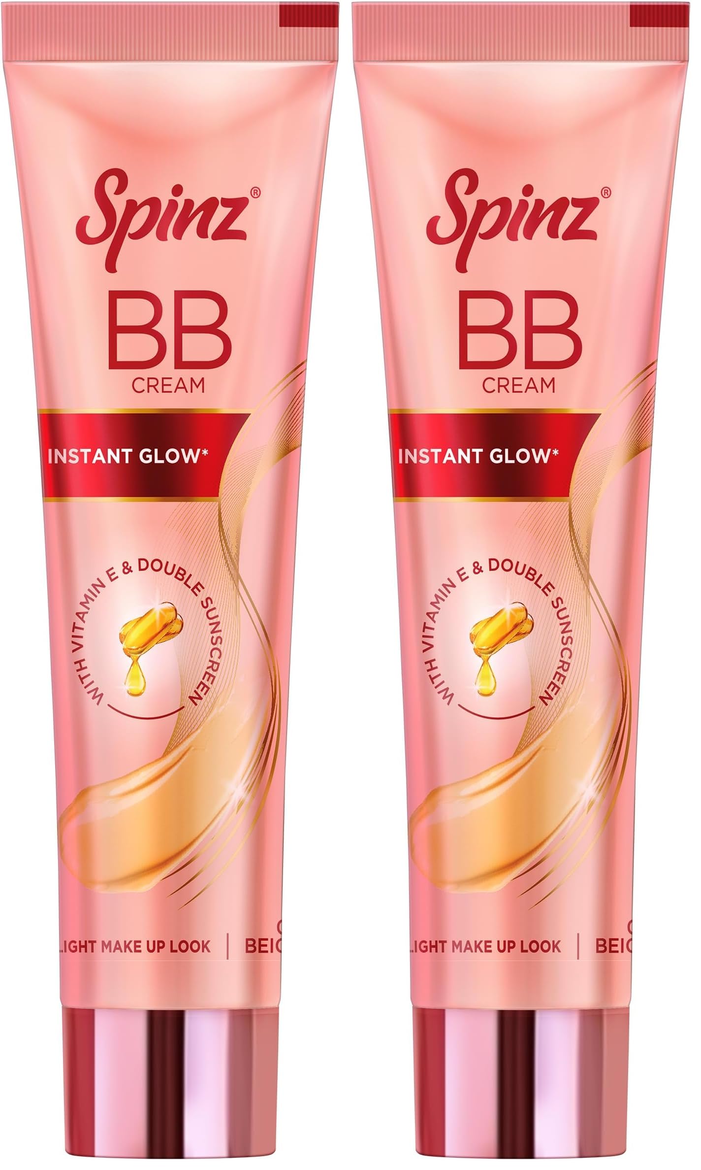 Spinz BB Cream | Instant Glow, Even Skin Tone & Natural Coverage | Lightweight, Non-Sticky Mousse Formula | With Vitamin E and Double Sunscreen Protection (29g) (Pack of 2)-image-29