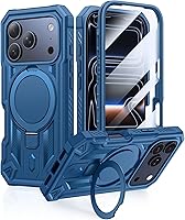 Vista 25 de FNTCASE Funda para iPhone Air Phone Case: Compatible con MagSafe Protector de pantalla integrado Soporte con grado militar a prueba de caídas