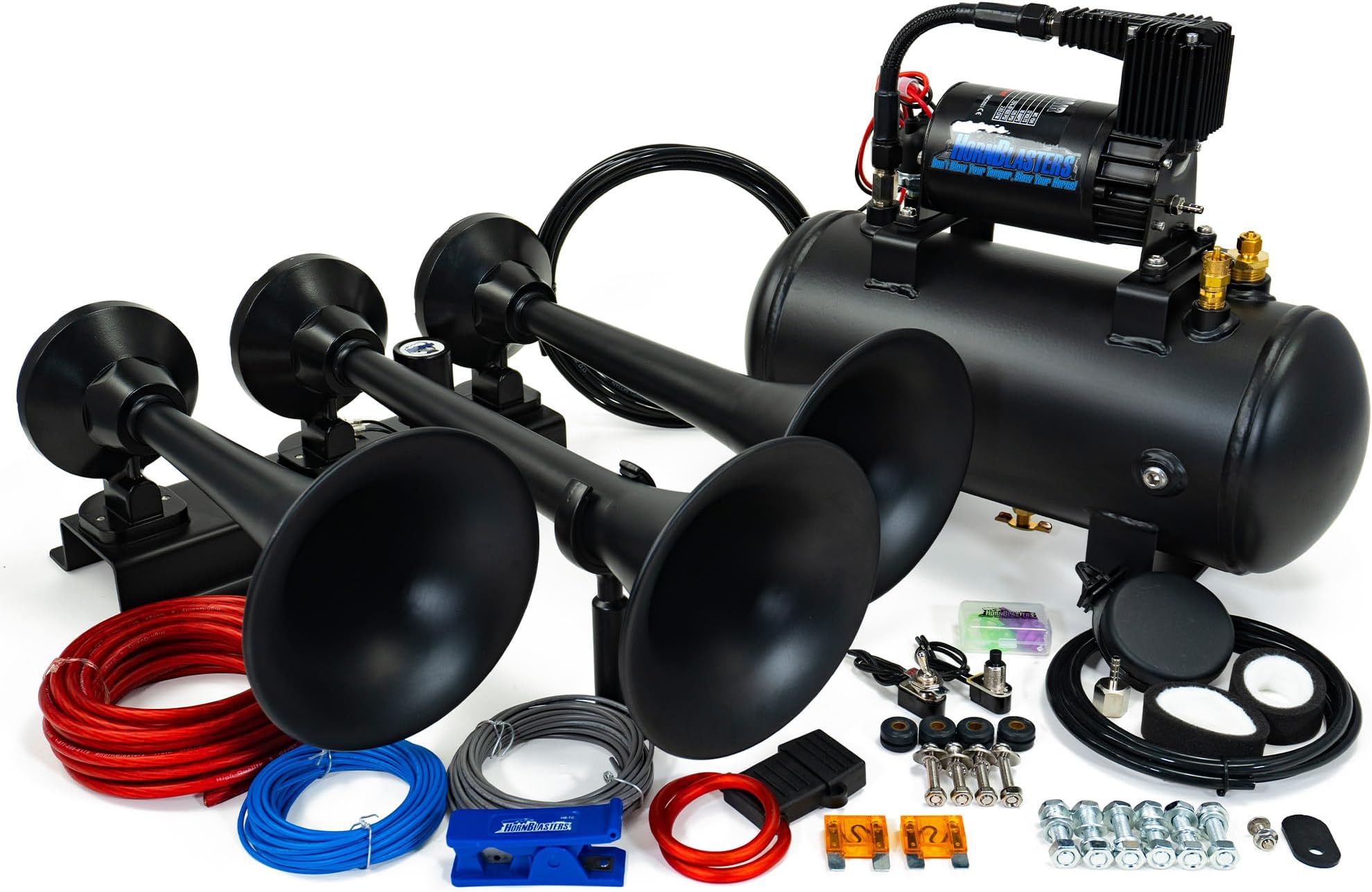 HornBlasters Flatlaw 127H Train Horn Kit