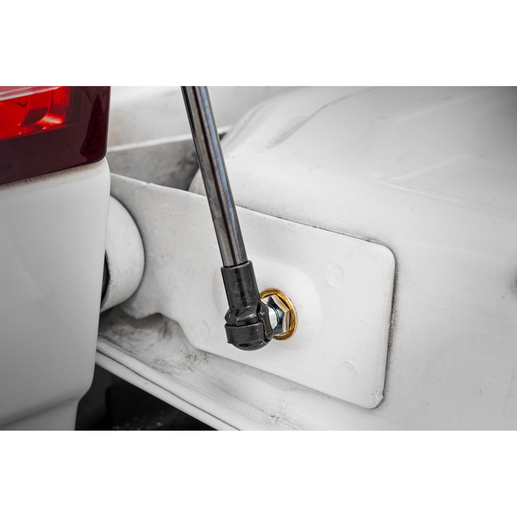 Rough Country Tailgate Assist for Ram 1500/2500/3500 (2010-2025 & Classic) - Smooth, Safe & Controlled Tailgate Lowering