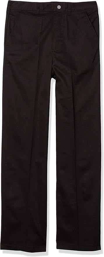 French Toast Boys' Pull-on Relaxed Fit School Uniform Pant (Standard & Husky)