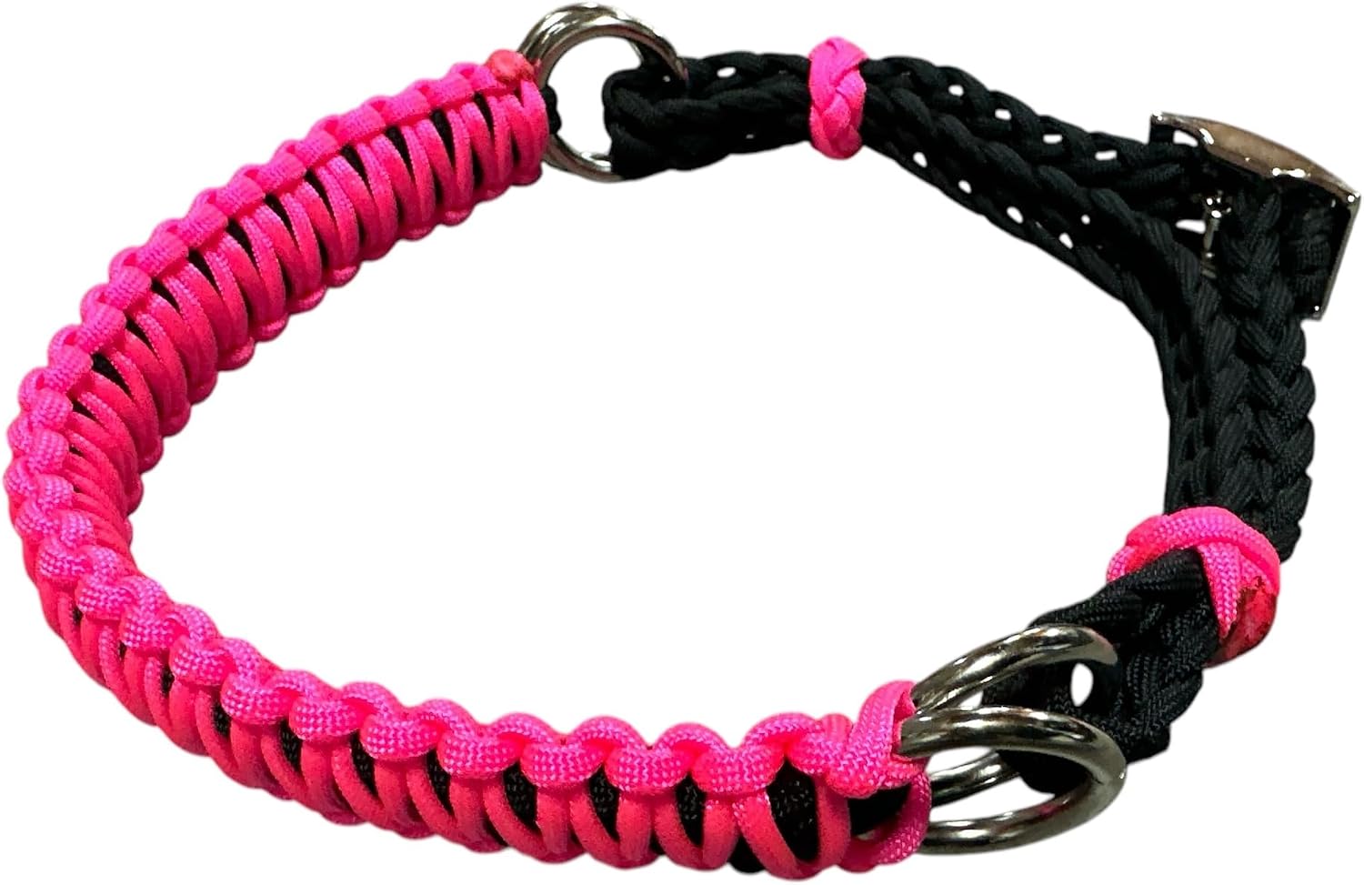 Hot Pink side pull hackamore attachment bitless bridle, horse tack