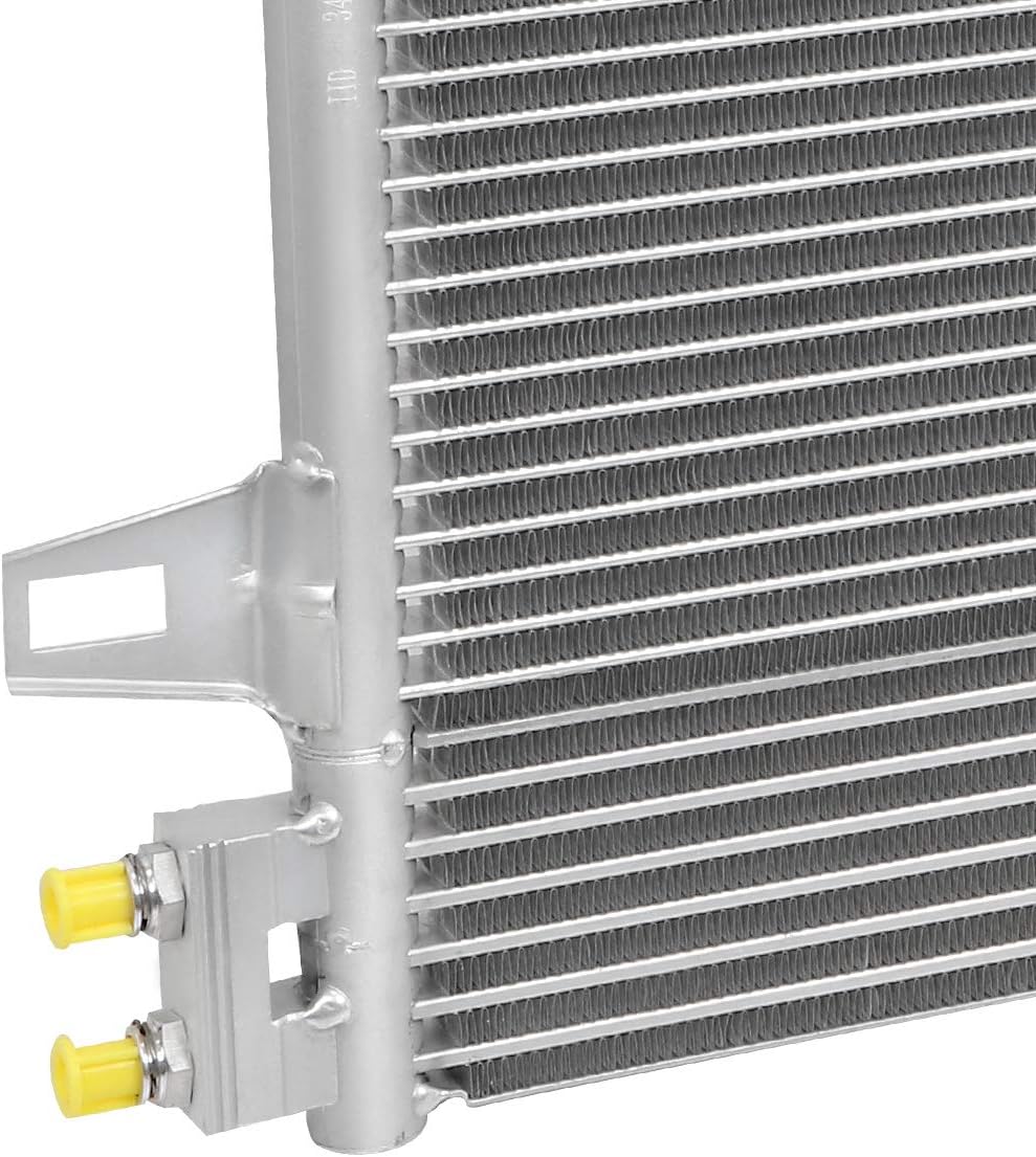 Auto Dynasty 3320 Aluminum A/C Condenser Compatible with Chrysler Town & Country Dodge Grand Caravan 3.3L 3.8L V6 05-07