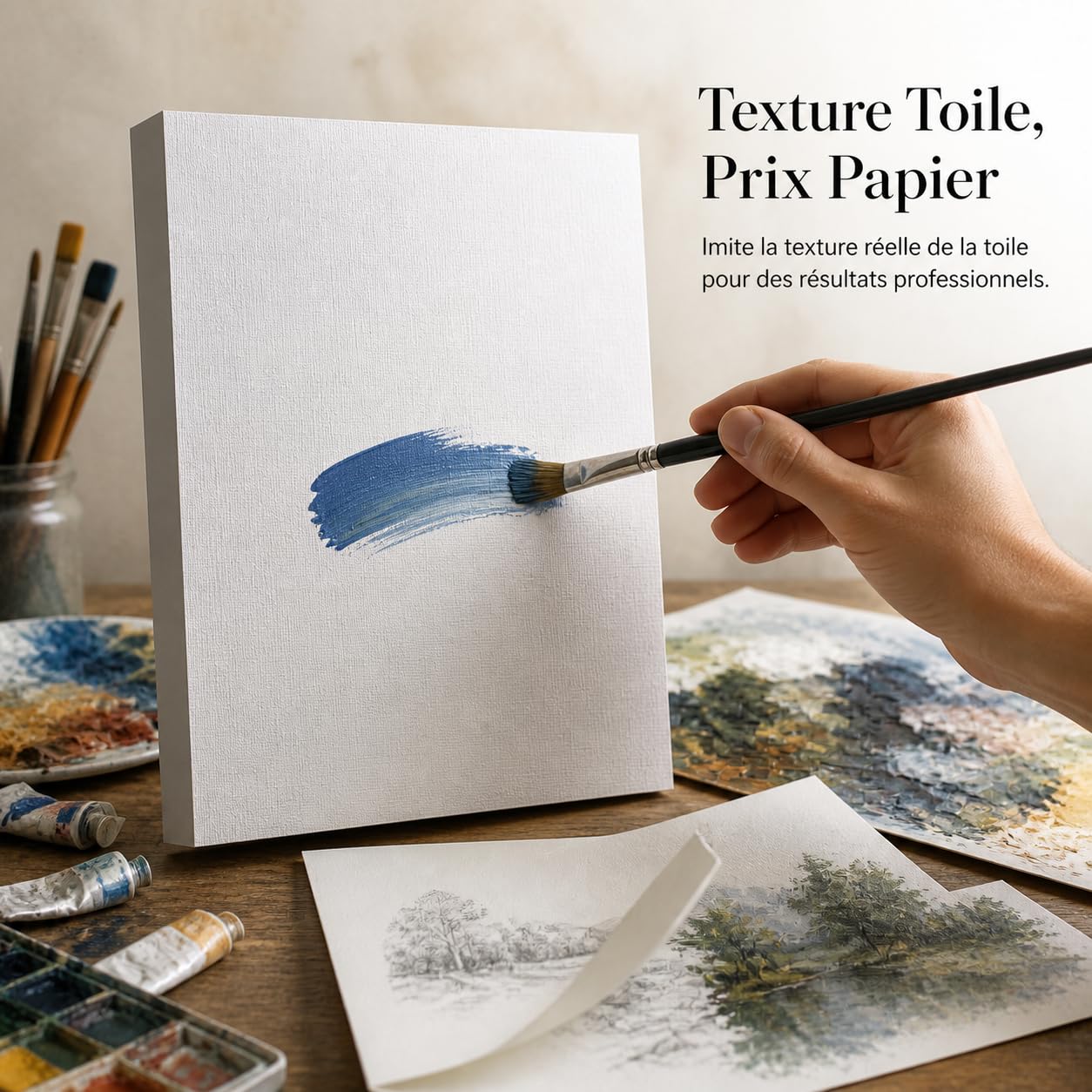 Carta Pittura Acrilica Olio Acquerello