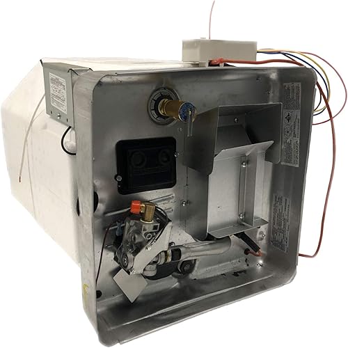 Calentador de agua suburbano, 12 galones, con relé interior de 12 V, SW12DEL, paquete individual 5248A