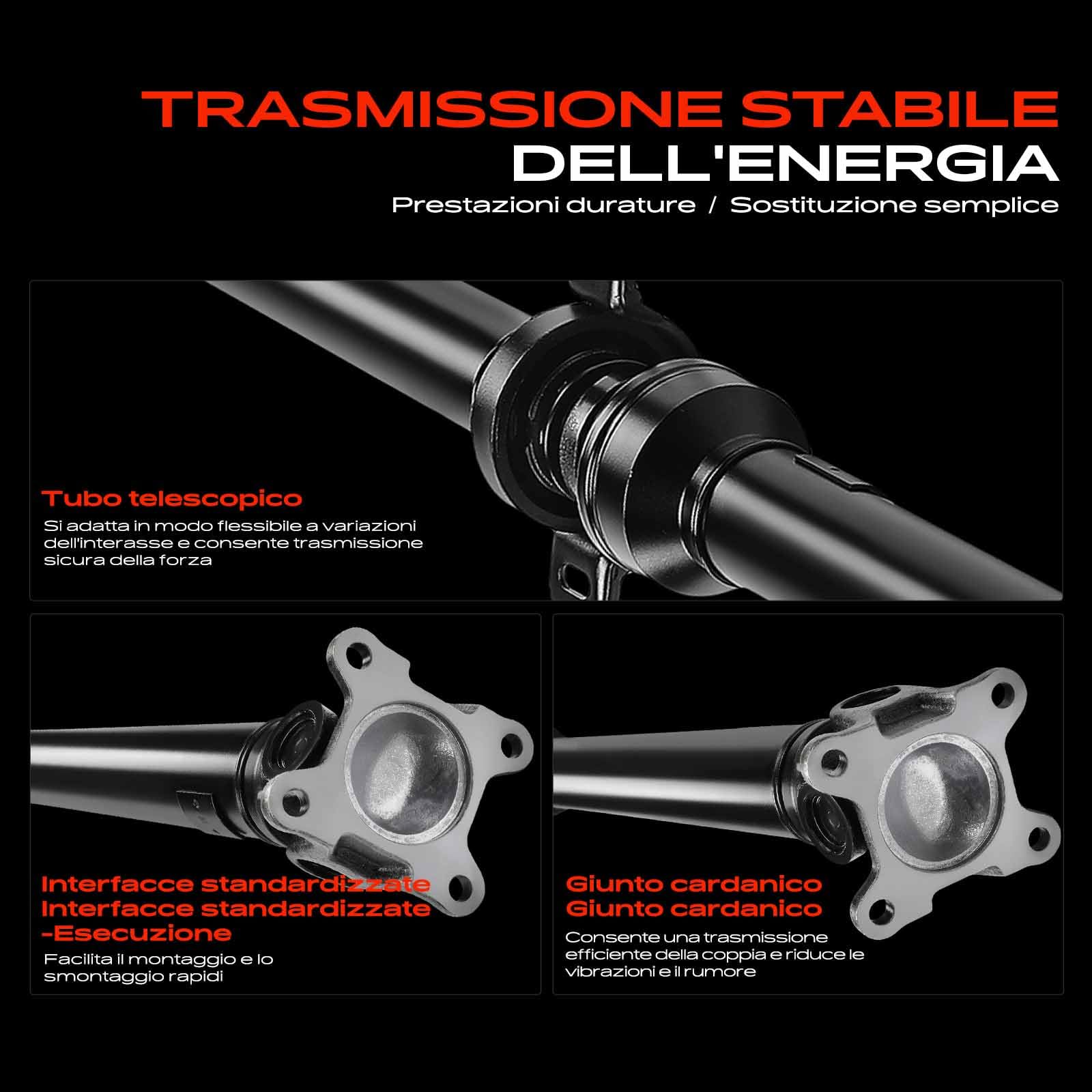 Frankberg Albero cardanico albero di trasmissione giunto omocinetico