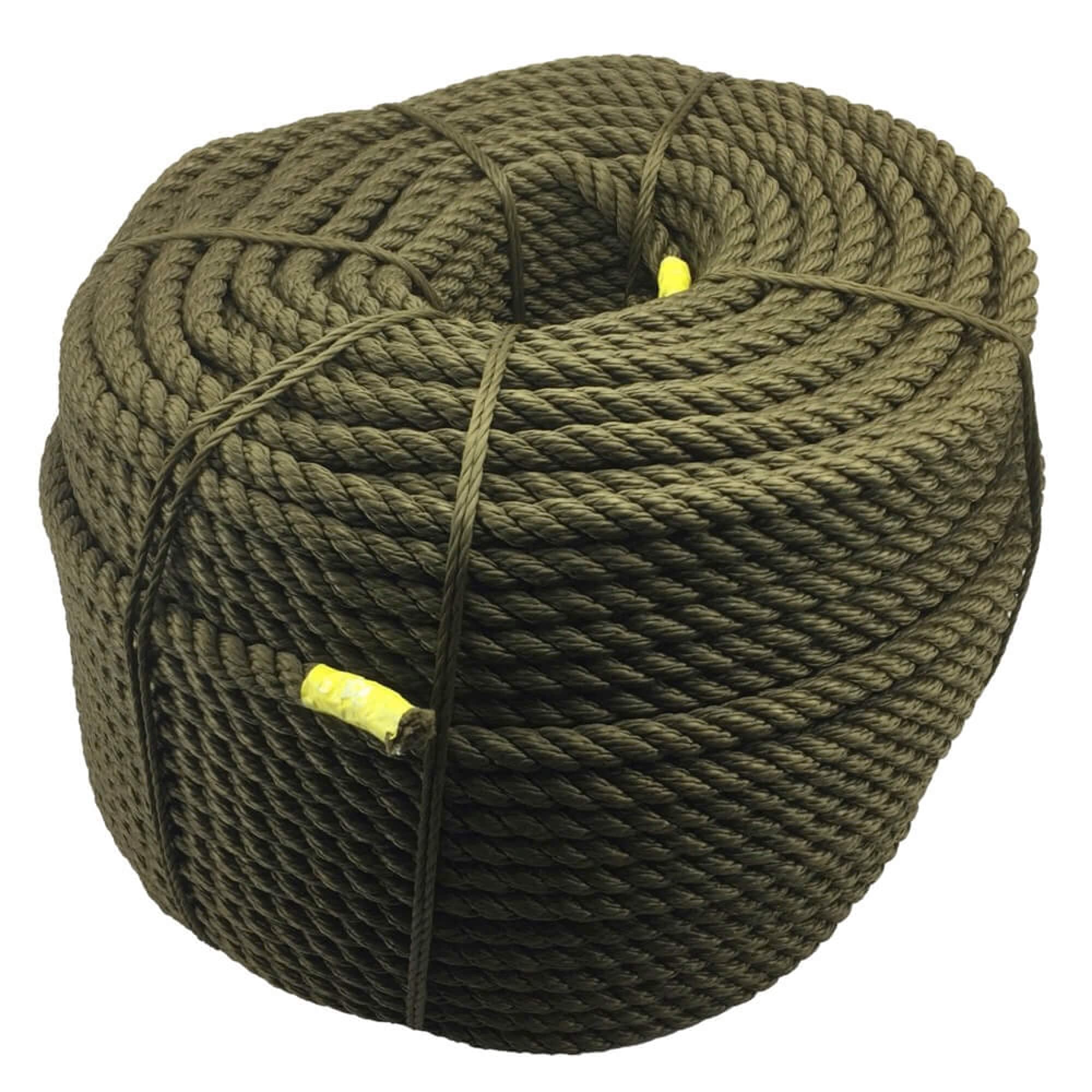 Ropeservices Uk - 24Mm Synthetic Olive Decking Rope X 10M Decorative Garden Rope, Balustrade