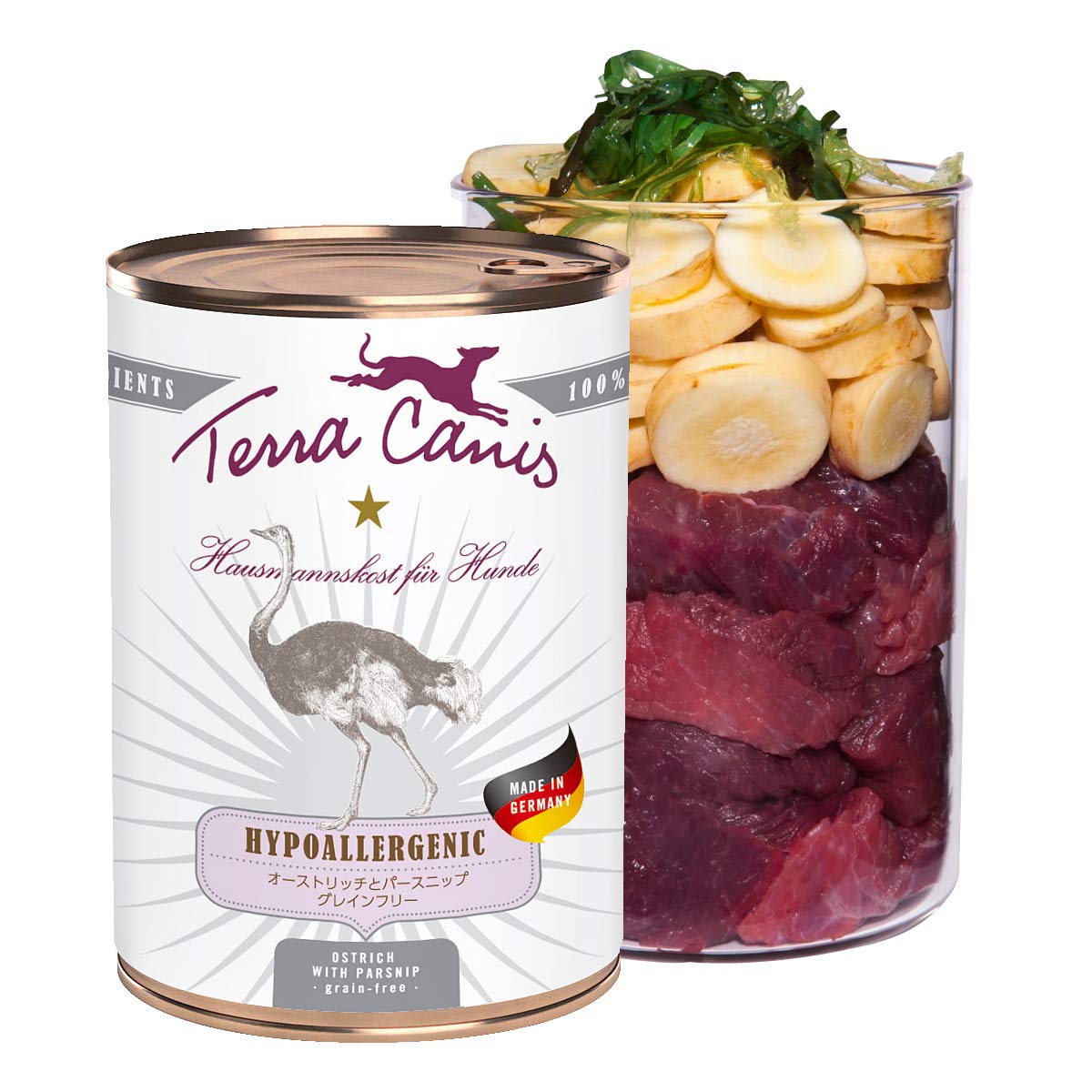 テラカニス　オーストリッチとパースニップグレインフリー缶１７缶 テラカニス オーストリッチとパースニップグレインフリー缶17缶
