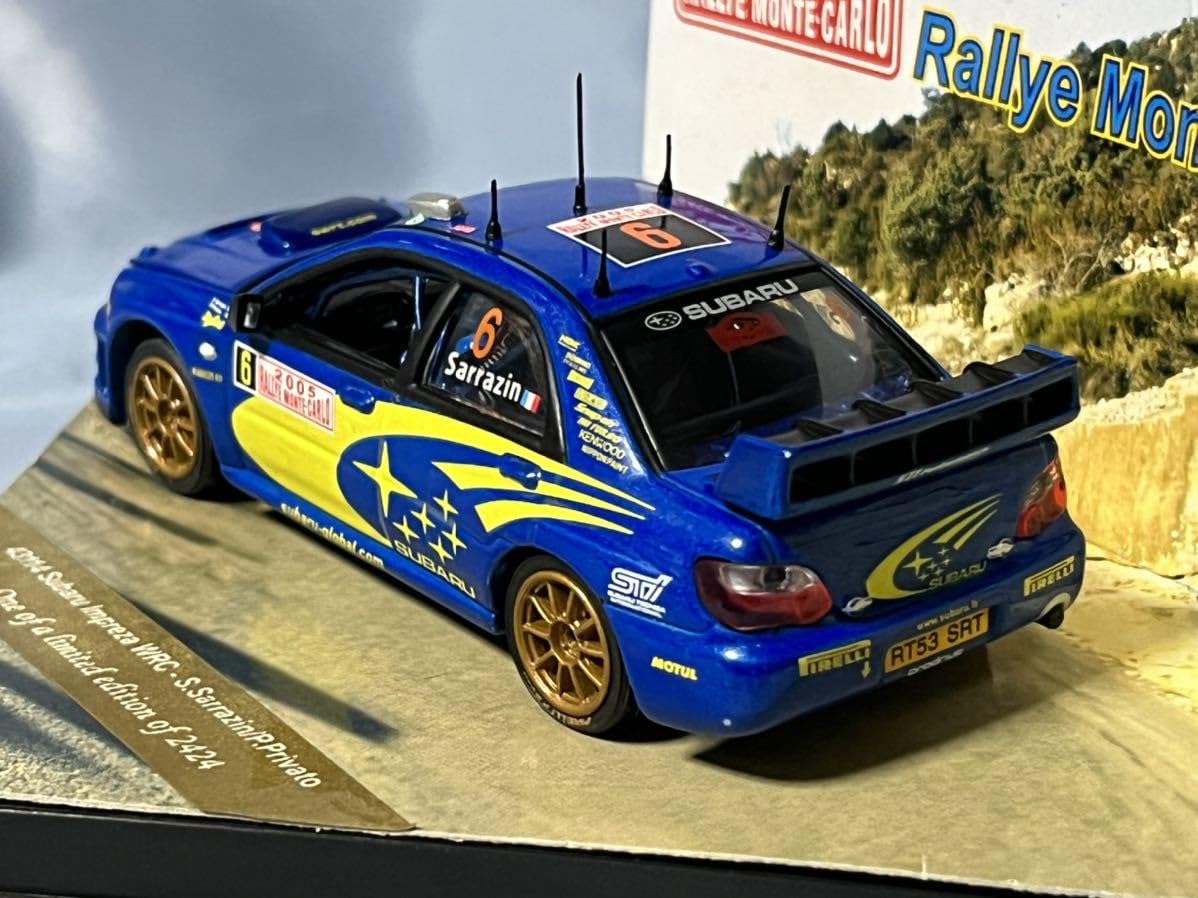 1/43 WRC CORDOBA SUBARU IMPREZA STI ラリー 1/43 WRC CORDOBA SUBARU IMPREZA STI ラリー