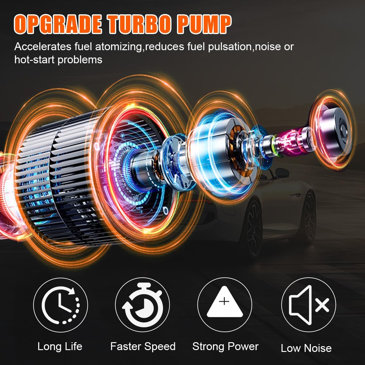 2205502 Fuel Pump Assembly Fits for RZR 900 S EPS/XC/EPS 2015-2019, RZR 1000 XP EPS / 4 XP EPS 2014-2019 Replaces 2521363 2521294 2521436 2521750 2208323