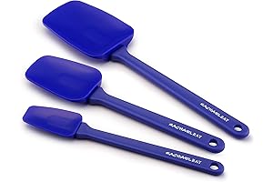 Rachael Ray Tools and Gadgets Solid Spoonulas / Scraping Cooking Utensil Set...