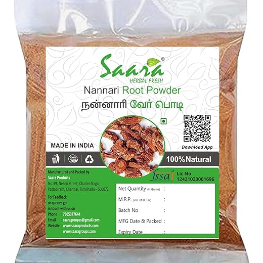 Saara Nannari Root Powder 50g