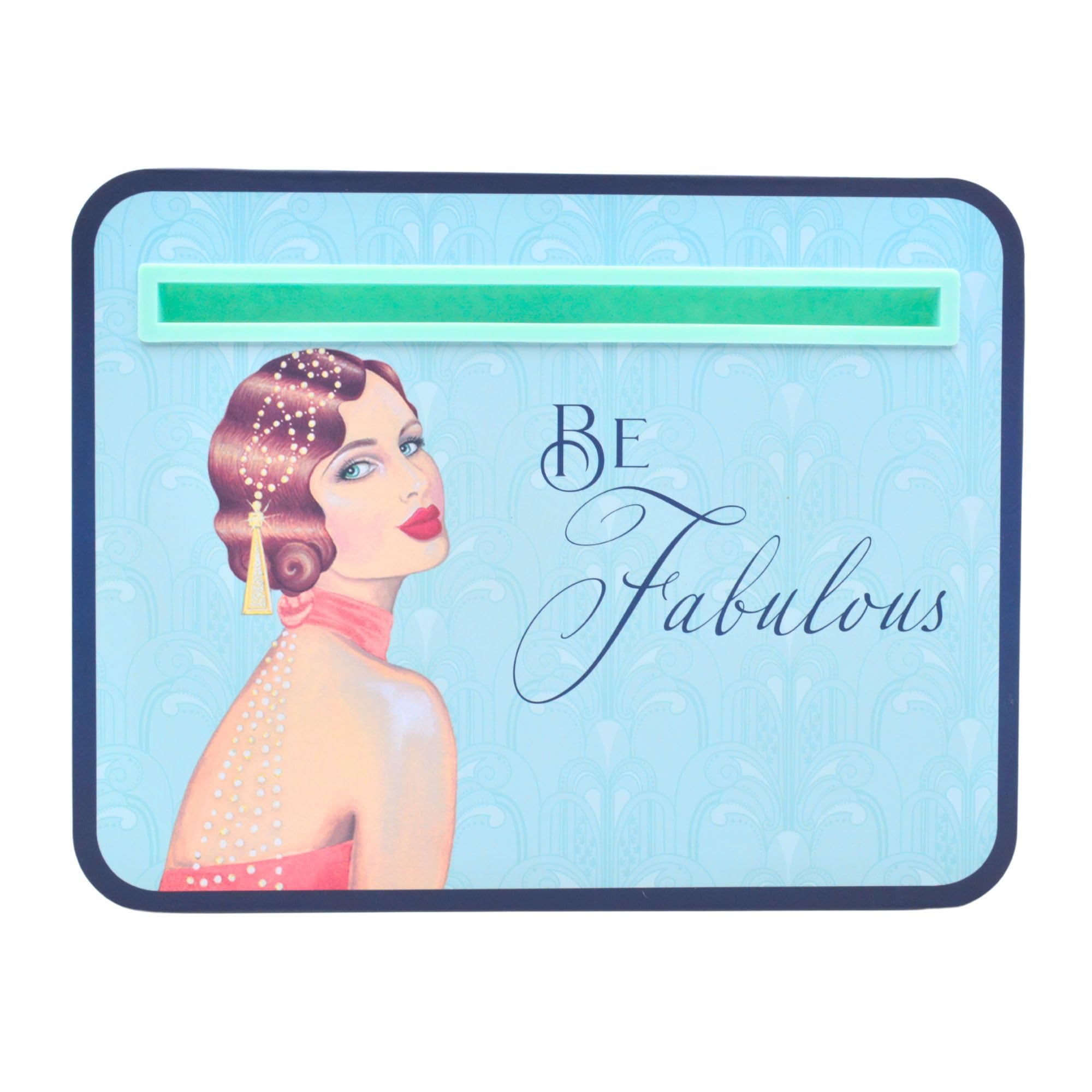Roaring 20's Lap Tray Meal Tray with Tablet Slot