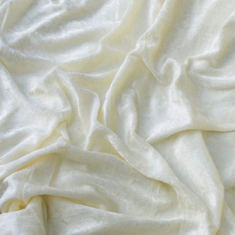 Premium Crushed Velvet Velour Fabric 150cm Wide Stretch Craft Material