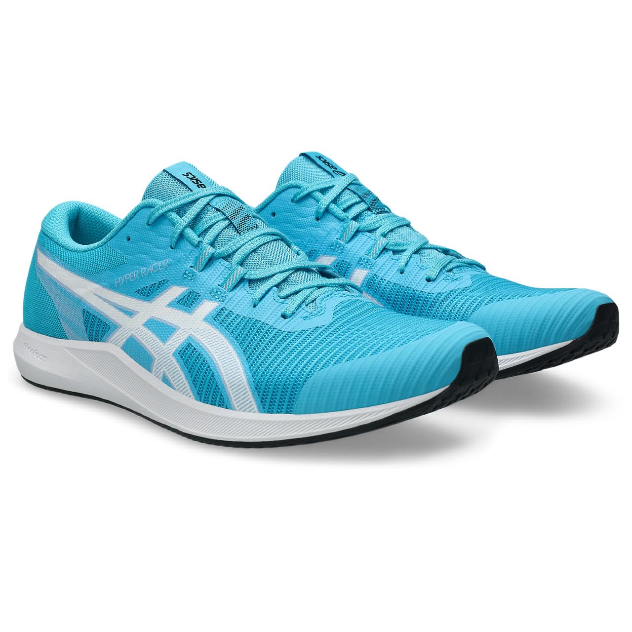 [アシックス] 陸上シューズ HYPER RACER AQUARIUM/WHITE 24.5 cm 2E