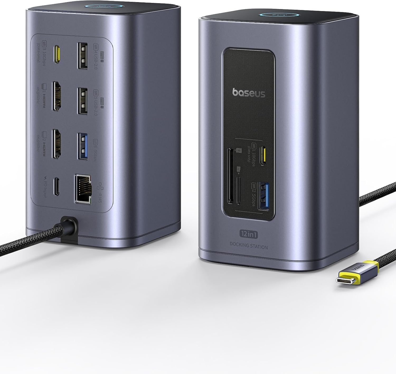 Amazon.co.jp: Baseus 12-in-1 USB-C ドッキングステーション Nomos