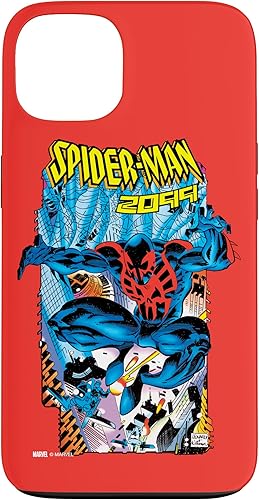 Funda para iPhone 13 Marvel Comics Spider-Man 2099 Comic Cover 90s