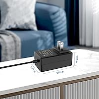 Vista 3 de Cargador adaptador de CA para columpios Graco: Simple Sway, Glider LX, Glider Elite, Glider Premier, Glider Lite, Glider Petite LX, Sweetpeace