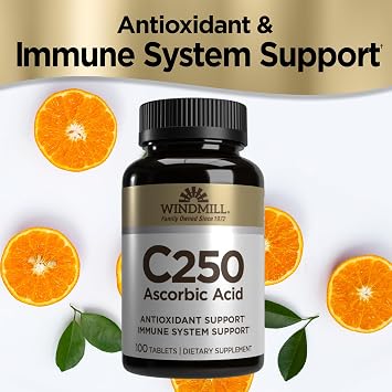 Vit C Tabs 250 Mg Wmill 100