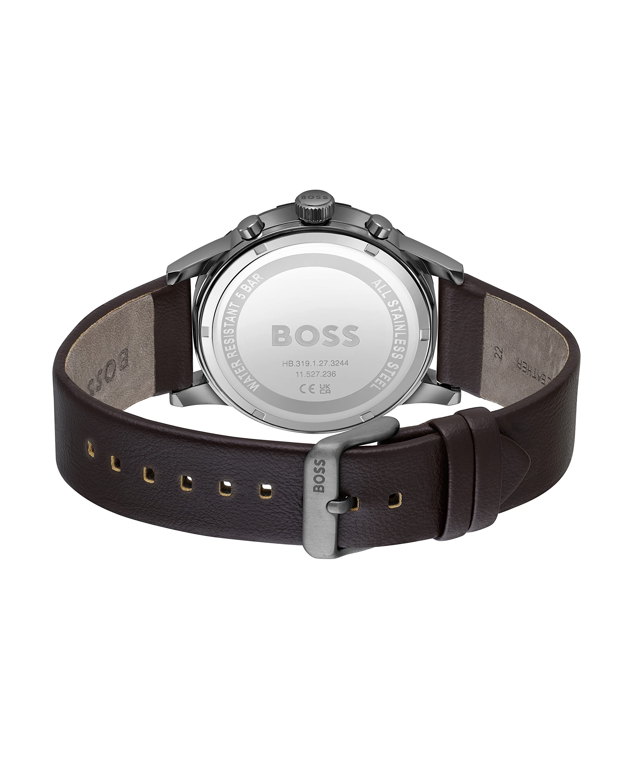 Boss Mens Quartz Chronograph Watch Modern Water Resistant