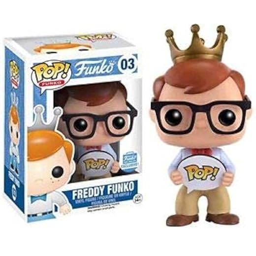 Funko Pop! Vinyl Nerd Freddy 03 (Funko Shop Exclusive, Limited Edition, Red, Multicolored)