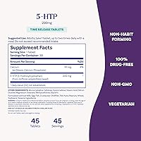 Vista 6 de Natrol 5-HTP Time Release Píldoras, NROL-0013, 30, 1, 1
