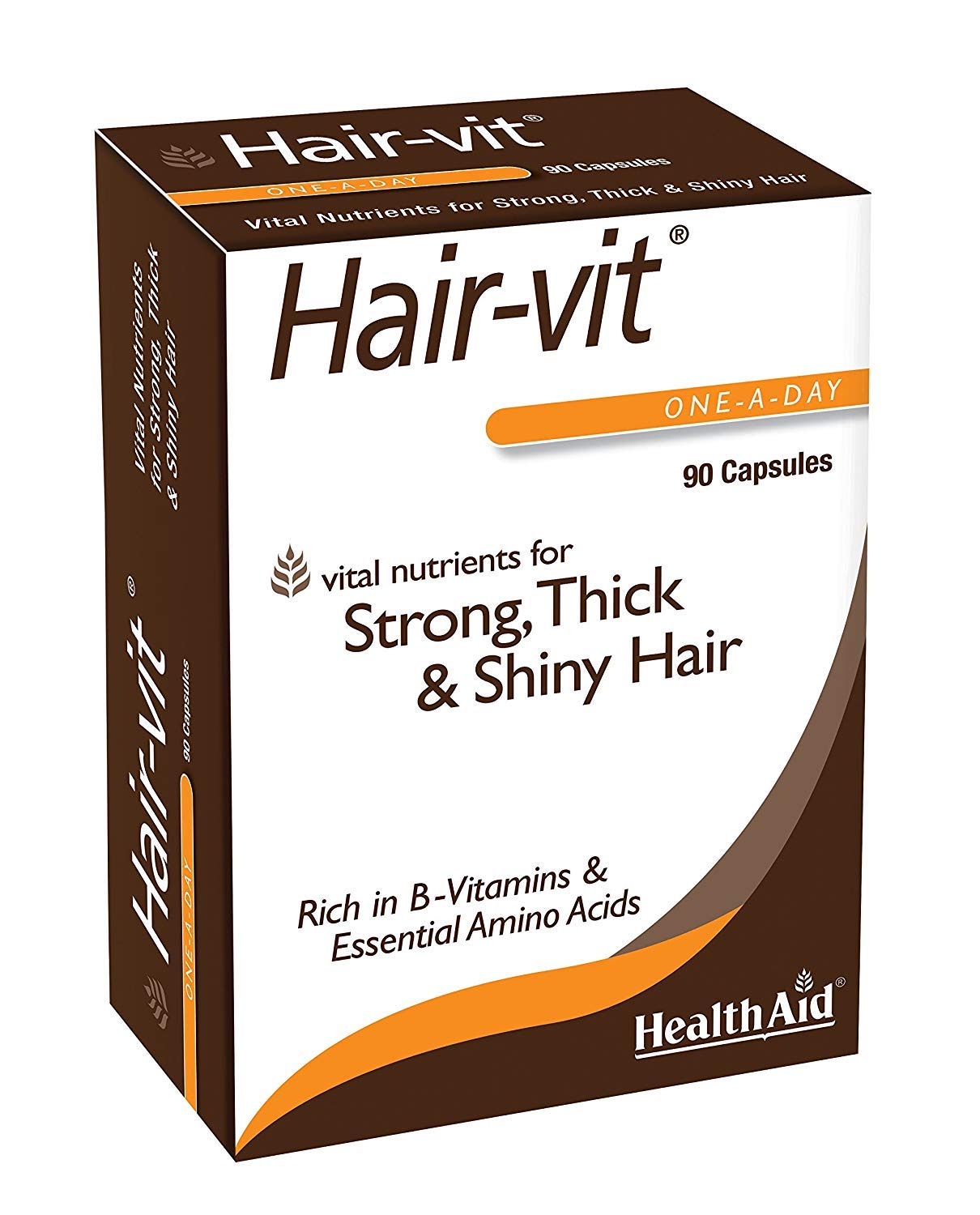 Hair VIT 90 Caps, Once Daily, Vital Nutrients for Strong, Thick