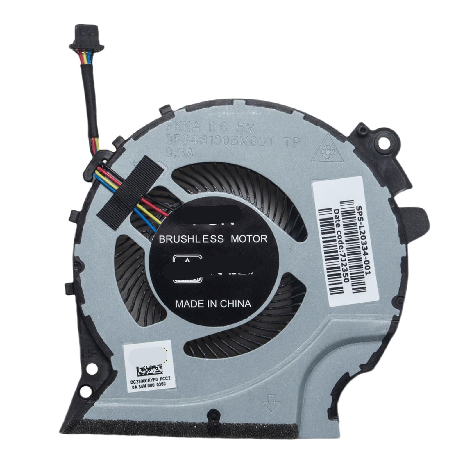 Ventilateur GPU pour HP SPS-L20334-001 L20335-001 de refroidissement