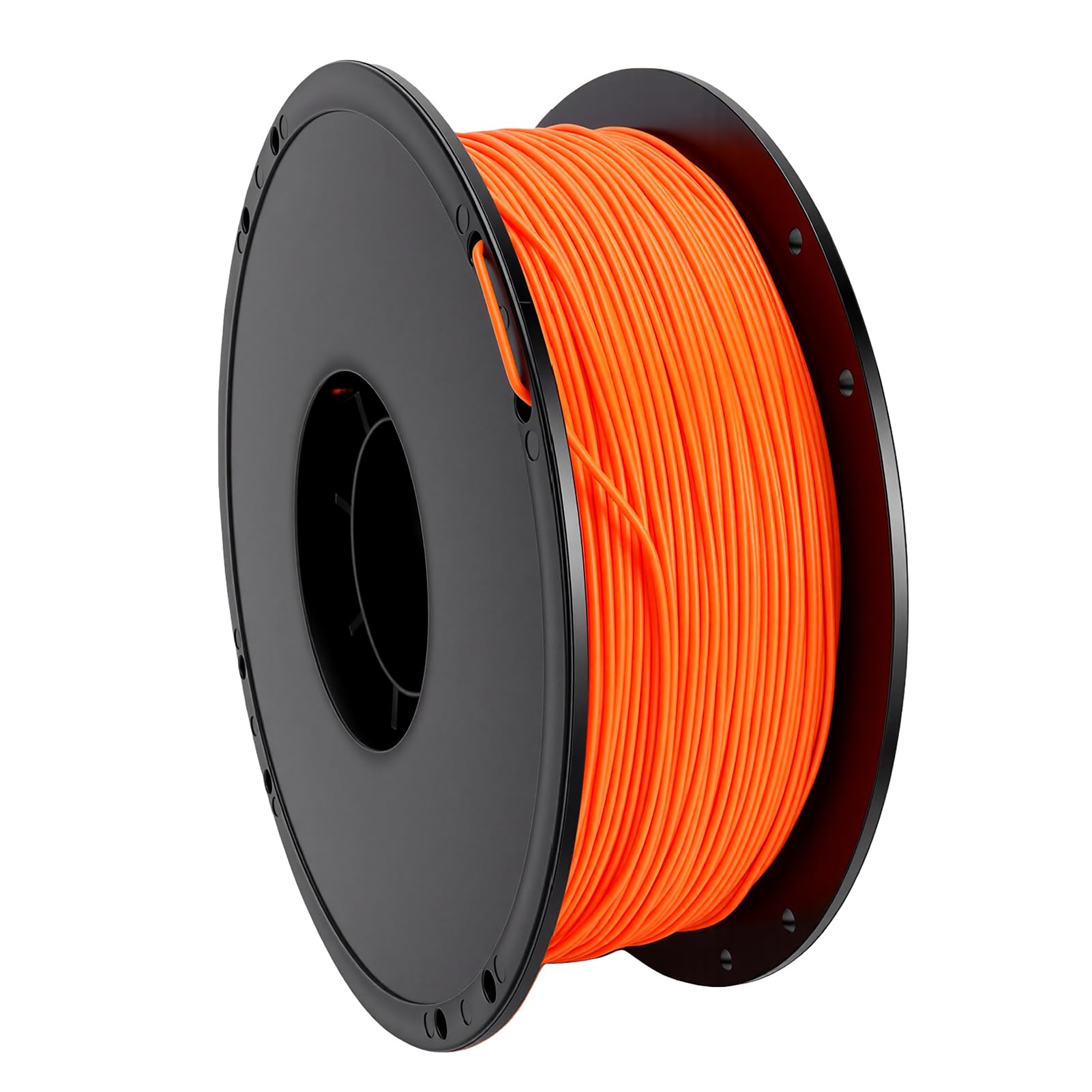 GOWENIC Filament do Koszykówki Bezpowietrzny 1KG | Elastyczny TPU z Mikrofibry o Grubości 1,75 Mm do Drukarek 3D FDM (ORANGE)