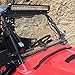 HECASA Front 2-in-1 Windshield Compatible with 2008-2023 Polaris RZR 570 / 570 S/ 800 / 4 800 / S 800 / XP 900 / XP 4 900 Flip Clear Windscreen Scratch Resistant Gas Spring Included Closed Open