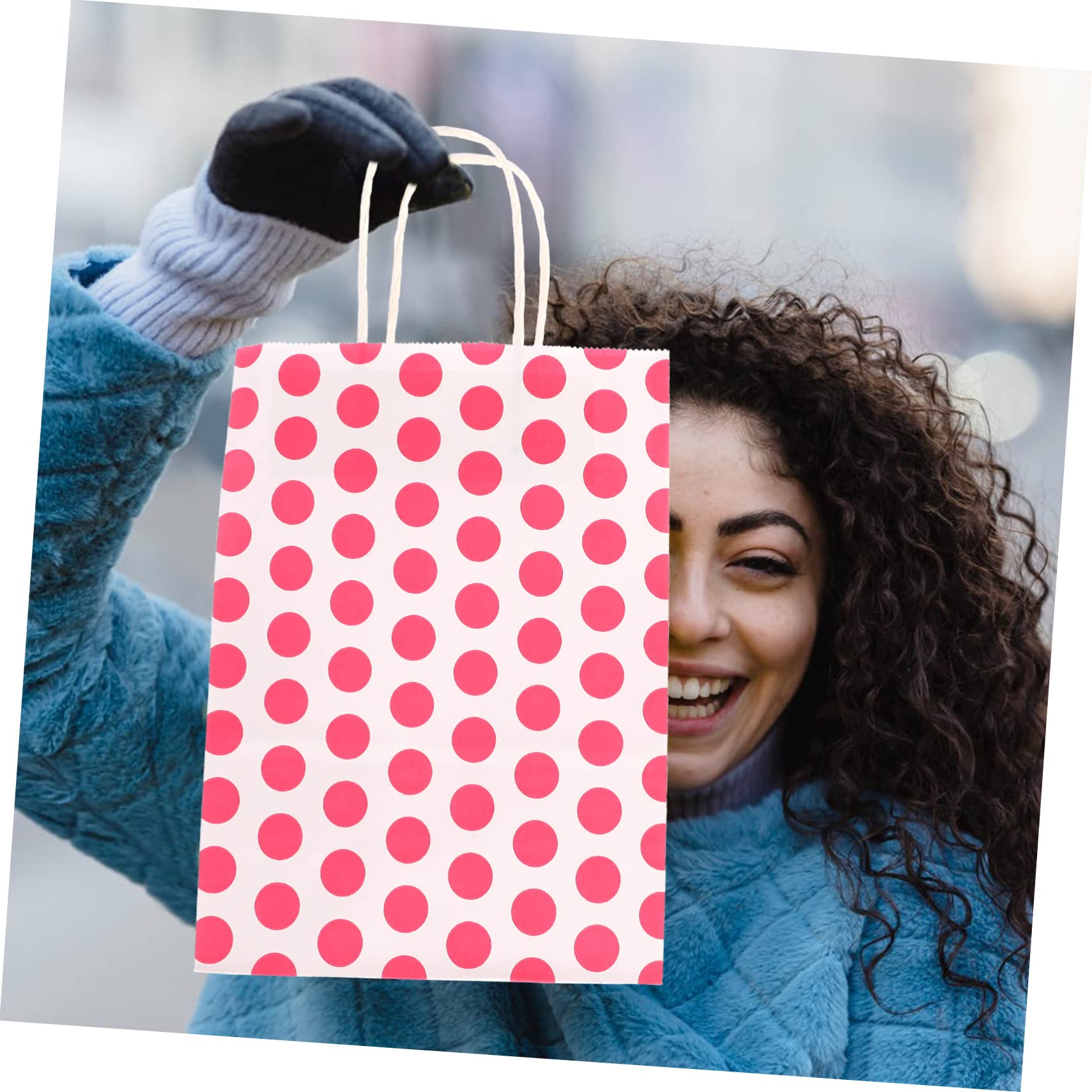 COLLBATH Lot de Sachets en Papier Kraft de Taille Moyenne pour de Bonbons pour Fête Fête