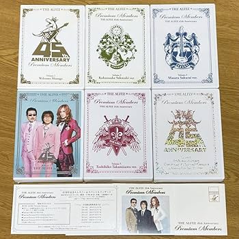 Amazon.co.jp: THE ALFEE 45th Anniversary Premium Members DVD Vol