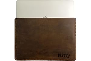 Genuine Leather MacBook Pro 16 Inch Sleeve: Personalized Protection for Your M1 Apple Laptop