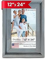 Vista 170 de BarnwoodUSA - Portarretratos con marco de estilo rústico