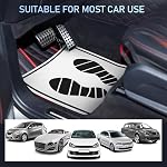 CALLARON 100Pcs Paper Car Foot Mats 50 x 38cm Disposable Floor Foot Mat Paper Car Foot Pad Portable Floor Mats Universal Car Floor Mats for Automotive Truck SUV