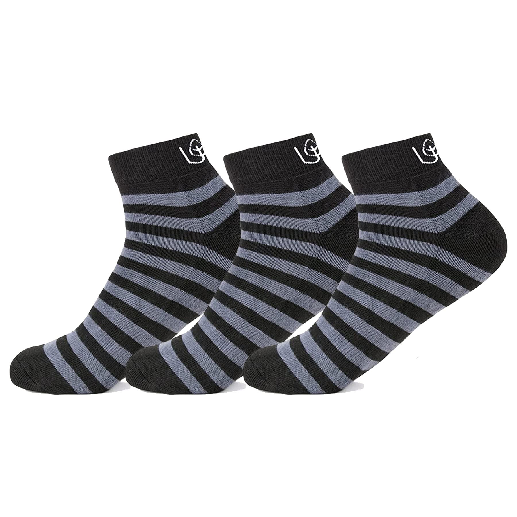 MUSHBamboo Socks for Men & Women - Ultra Soft, Breathable, Odor Control with Mesh Design Ankle socks for running, exercise & sports.