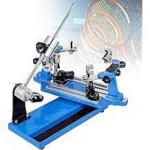 Professional Stringing Machine with Fixed 6-Point System for Tennis, Squash and Badminton Racquet Restring Tool