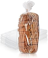 Vista 12 de Bolsas de pan de plástico con fuelle de 4 x 2 x 12, paquete de 1000 bolsas de plástico para almacenamiento de pan, bolsas de plástico con refuerzo