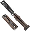 Japanese Saw 15 cm Hand Saw with SK5 Double Sided Blade (13 & 15 TPI) Japanese Folding Pull Saw Portable Butterfly Saw for Wood PVC and DIY