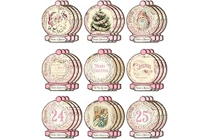 27Pcs Pink Christmas Ornaments Hanging Ornaments  - Vintage Decorations