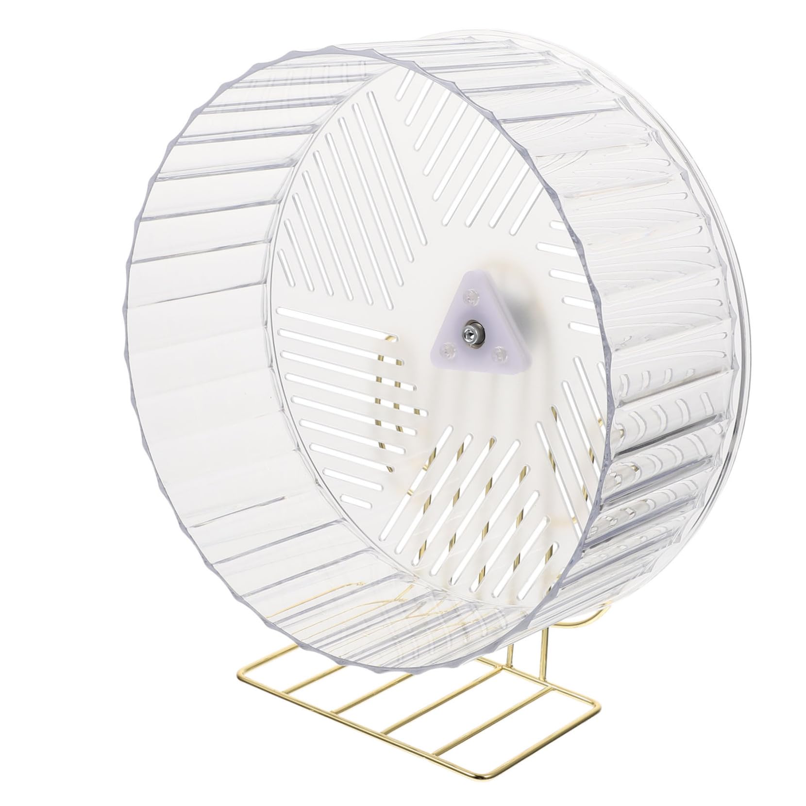 TOYANDONA Rueda para Hámster Estable y Silenciosa Soporte de Aleación, Grande, para Ejercicio y Entretenimiento en Jaulas, Apta para Hámsteres, Erizos y Chinchillas Color Aleatorio