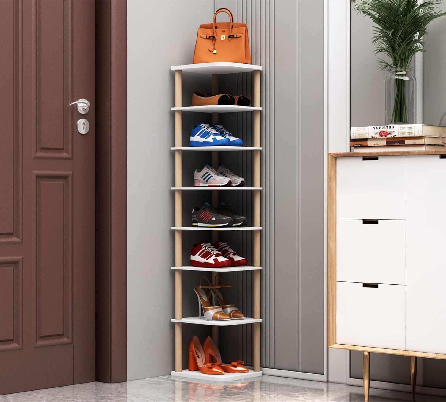 Best 9 Tall Narrow Shoe Racks Reviewed [And 1 to Avoid!] Review Rune