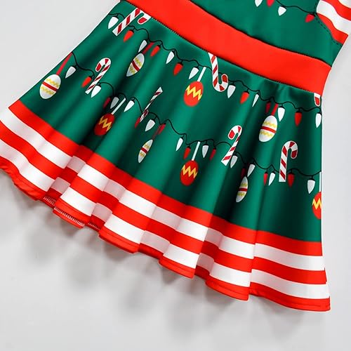 Miniatura 6 de Vestido de Navidad para niñas de 3 a 9 años