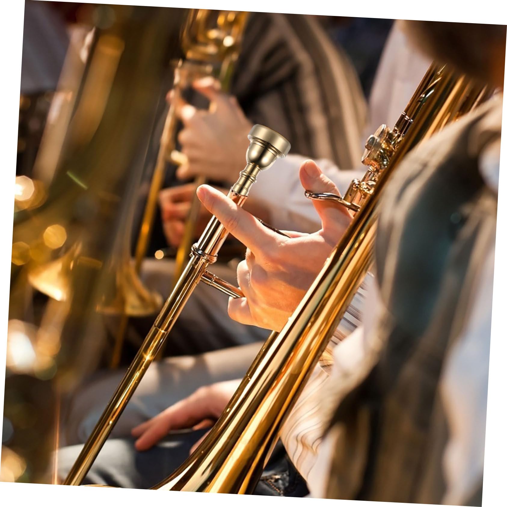 ifundom 3stücke Trompetenmundstück Aus Hochwertigem Langlebig Für Anfänger Fortgeschrittene Und Profis Ergänzung Für Jedes Musikinstrument
