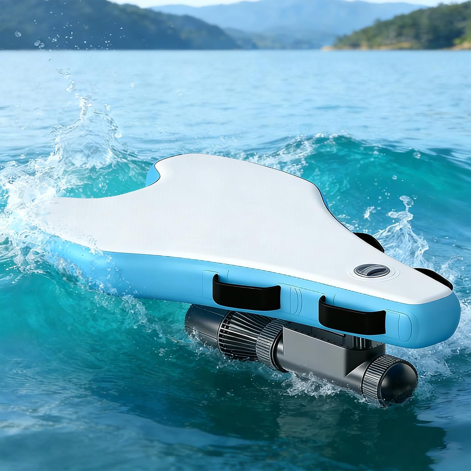 3-in-1 Nflatable Bodyboard & Underwater Scooter – 500w/700w Brushless, 10000/16000mah Battery, 7-11 Km/H, 110 Kg Capacity – Sea Diving Gear for Adults & Kids 700w