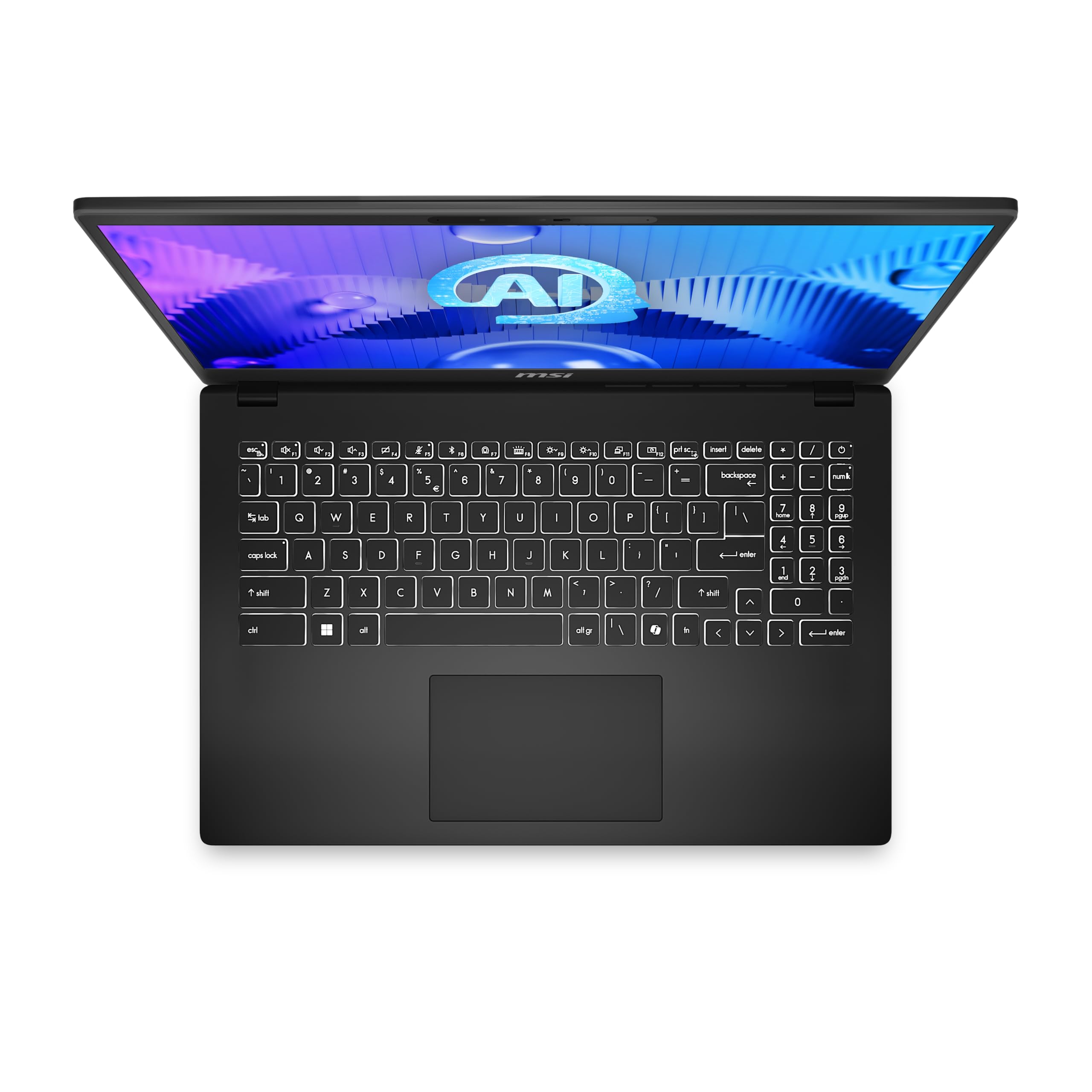 MSI Modern 14 C7M-423XES Ordenador Portátil 14" FHD, Ryzen 7 7730U, AMD Radeon Graphics, 16GB RAM, 1TB SSD, Sin Sistema operativo, Classic Black, Teclado QWERTY Español — view 83