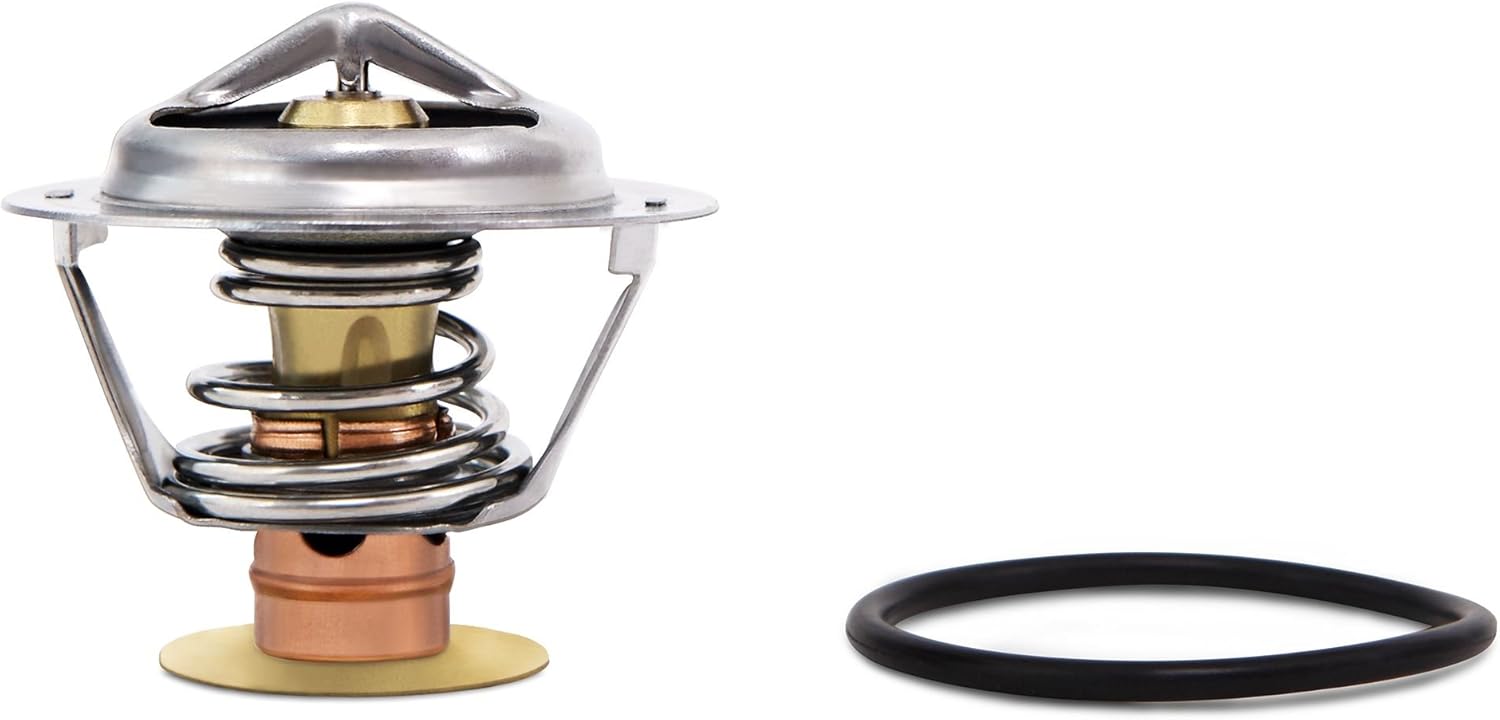 Mishimoto MMTS-MUS8-11 Low Temperature Racing Thermostat, Compatible with Ford Mustang V6 & V8, 2011-2018