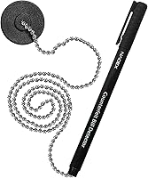 Vista 10 de Nadex Secure Counterfeit Pen Attaches to Counter, (Gold for Real - Black for Fake), Detect Counterfeit Bills - 4 Pen, 1 Base